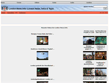 Tablet Screenshot of london-news.info